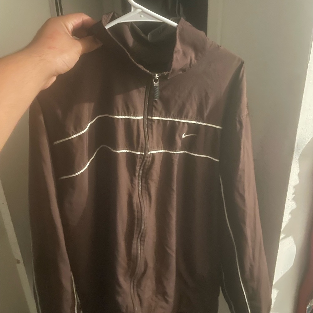 vintage nike sweater brown size X-large